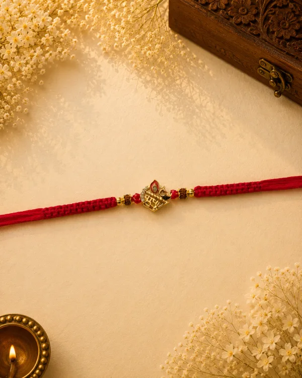 Krishna Knotting Belt Bhai Rakhi