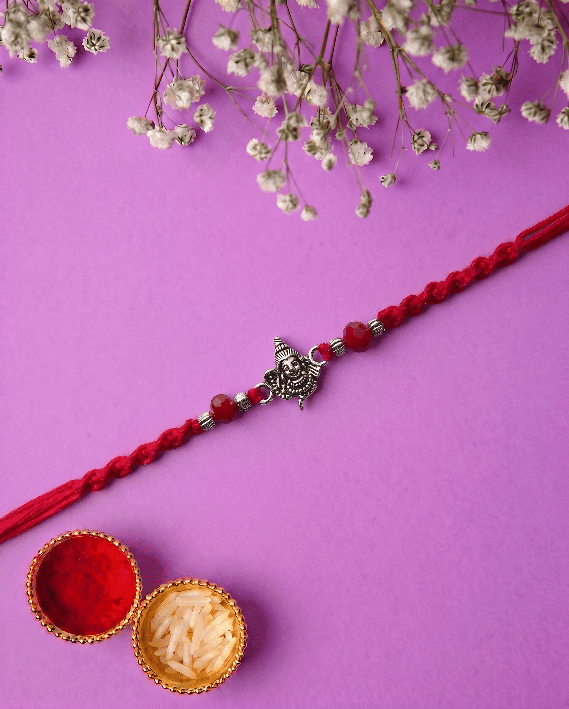 Premium Handmade Lord Shiva Mahadev Designer Bhai Rakhi