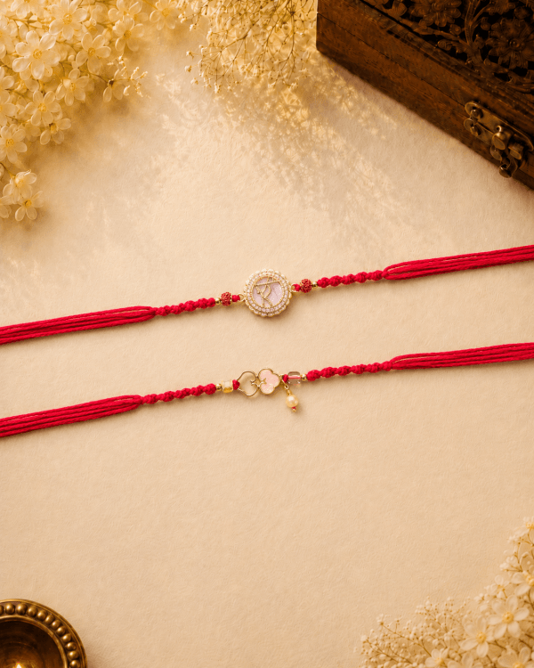 Krishna Bhai Bhabhi Rakhi Set