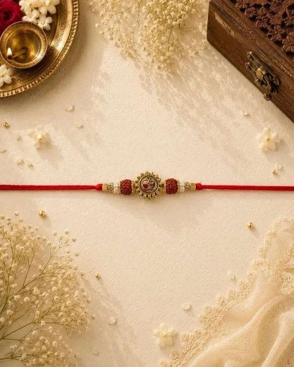 Om Rudraksha Bhai Rakhi
