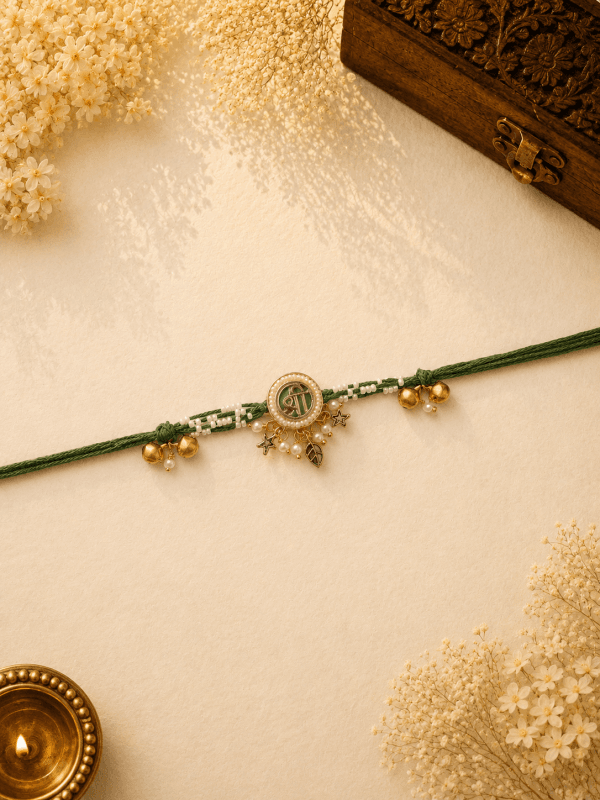 Shree Green Thread Bhabhi Rakhi
