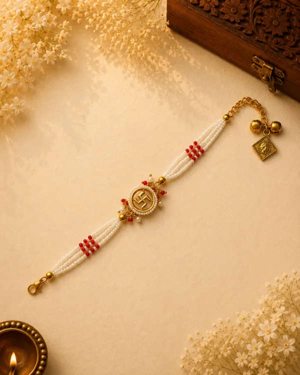 Swastik Bhabhi Bracelet Rakhi